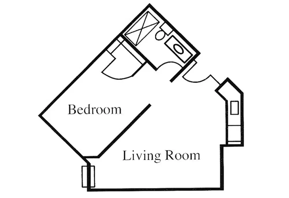 Anderson_Floor Plan_Studio Classic Collection – Studio