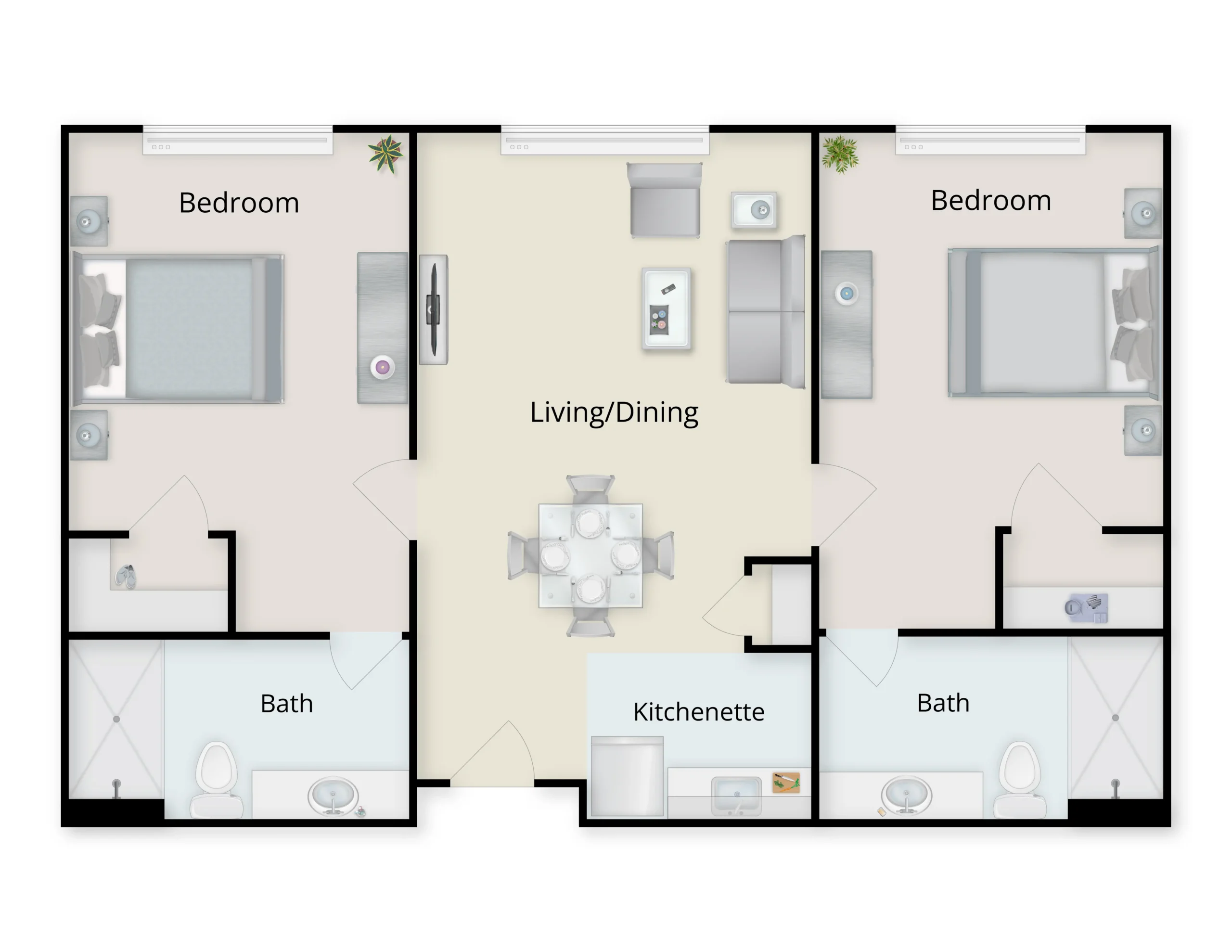 Two Bedroom II